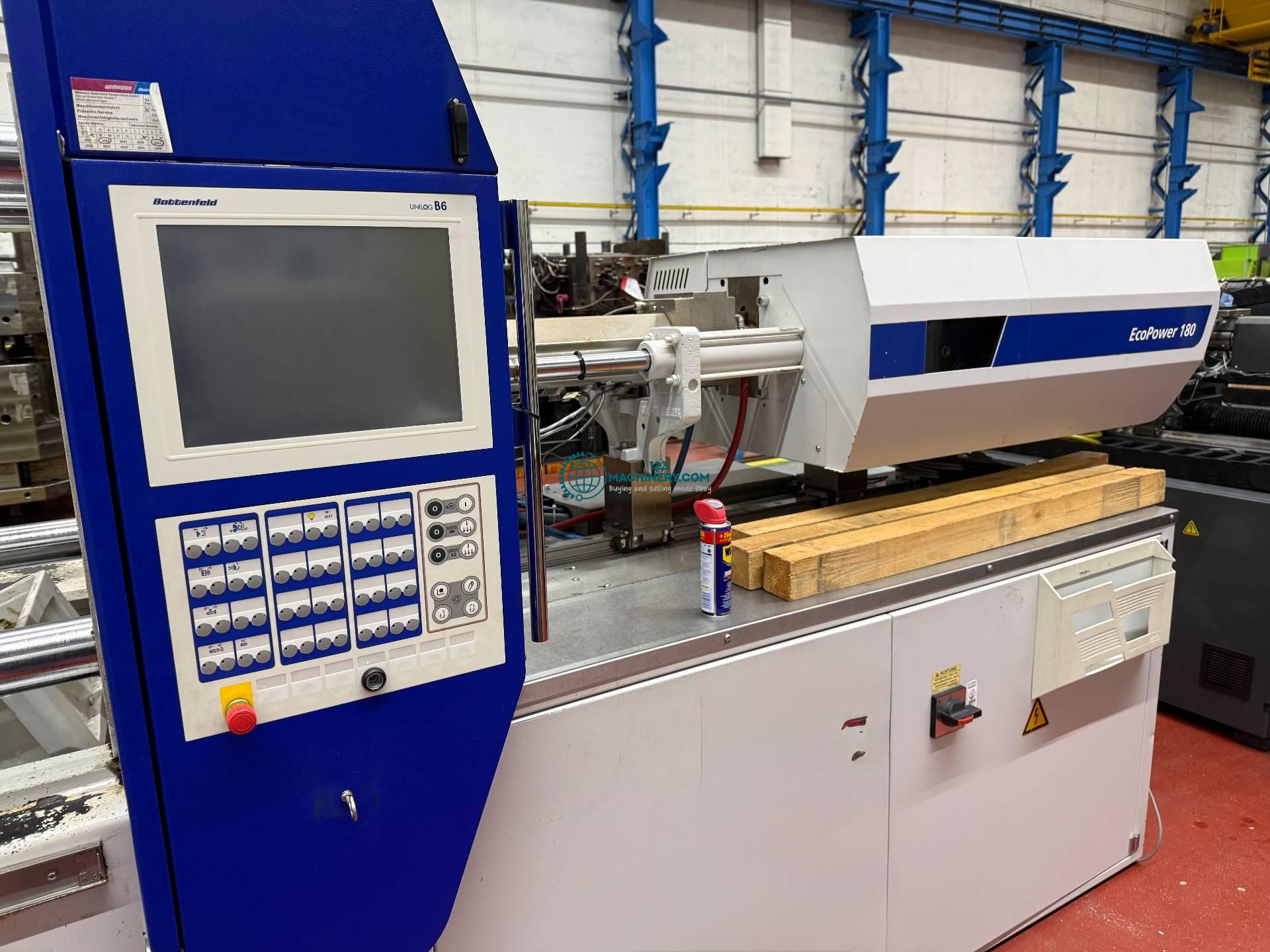 Used WITTMANN BATTENFELD EcoPower 180/350 UNILOG B6S