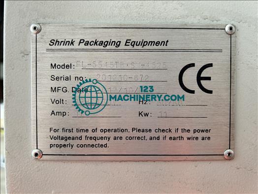 Mostrar anuncio Shrink Packaging FL5545TB L sealer shrink tunnel
