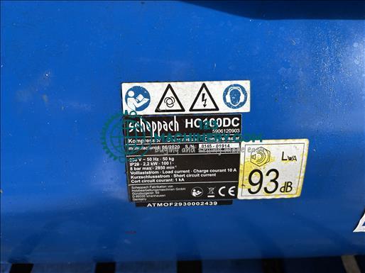 Scheppach HC100DC Twin cylinder air compressor