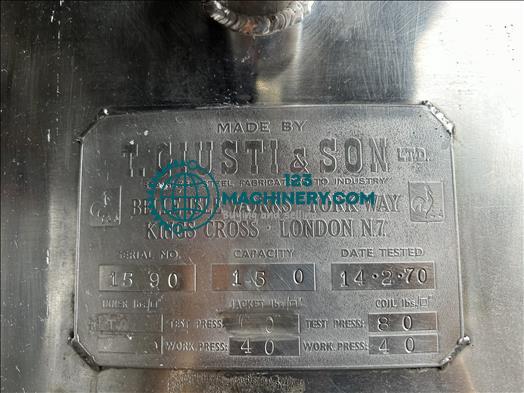 Toon advertentie Giusti Holding tank