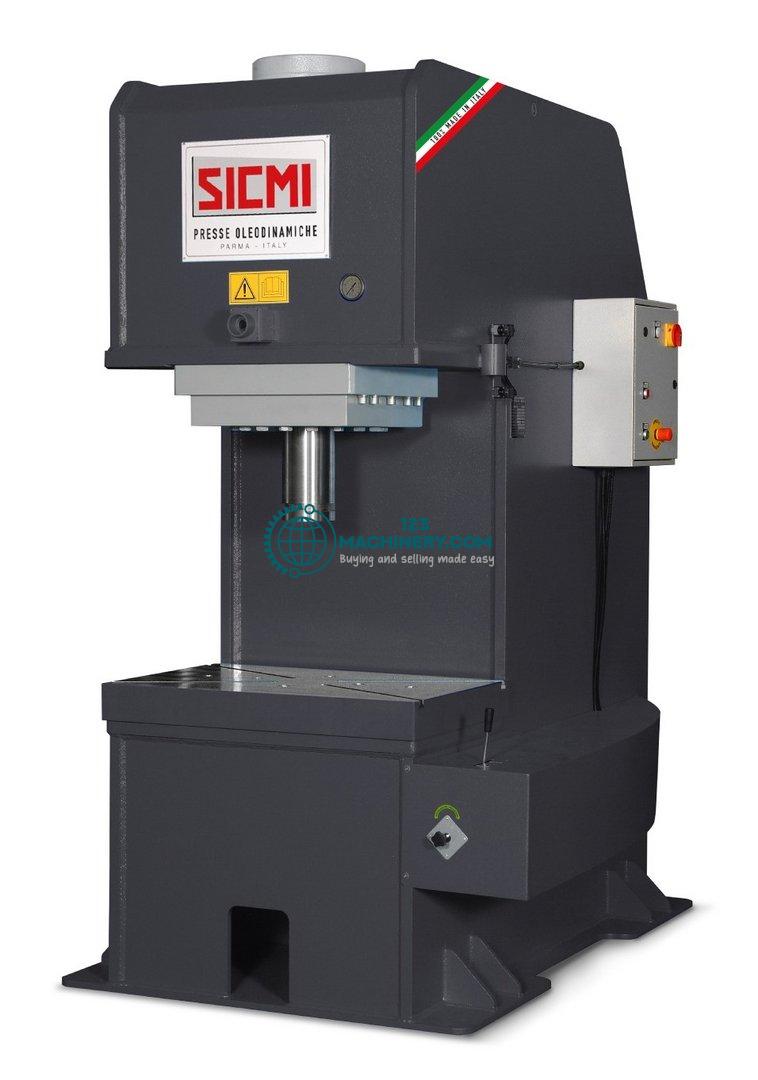 Hydraulic C-frame straightening press SICMI PCR 40