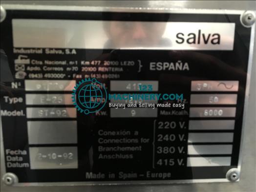 Показывать рекламу Salva ST85 Modular two deck oven