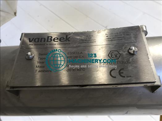 Элеваторный винтовой конвейер Van Beek KR100-EX