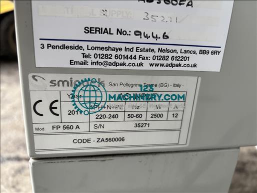 SMIPack FP560A Lsealer and shrink tunnel