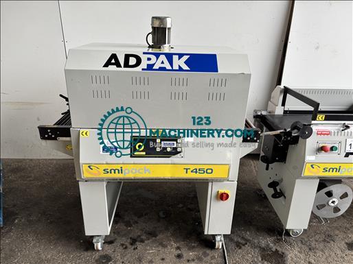 SMIPack FP560A Lsealer and shrink tunnel