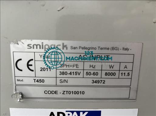 SMIPack FP560A Lsealer and shrink tunnel