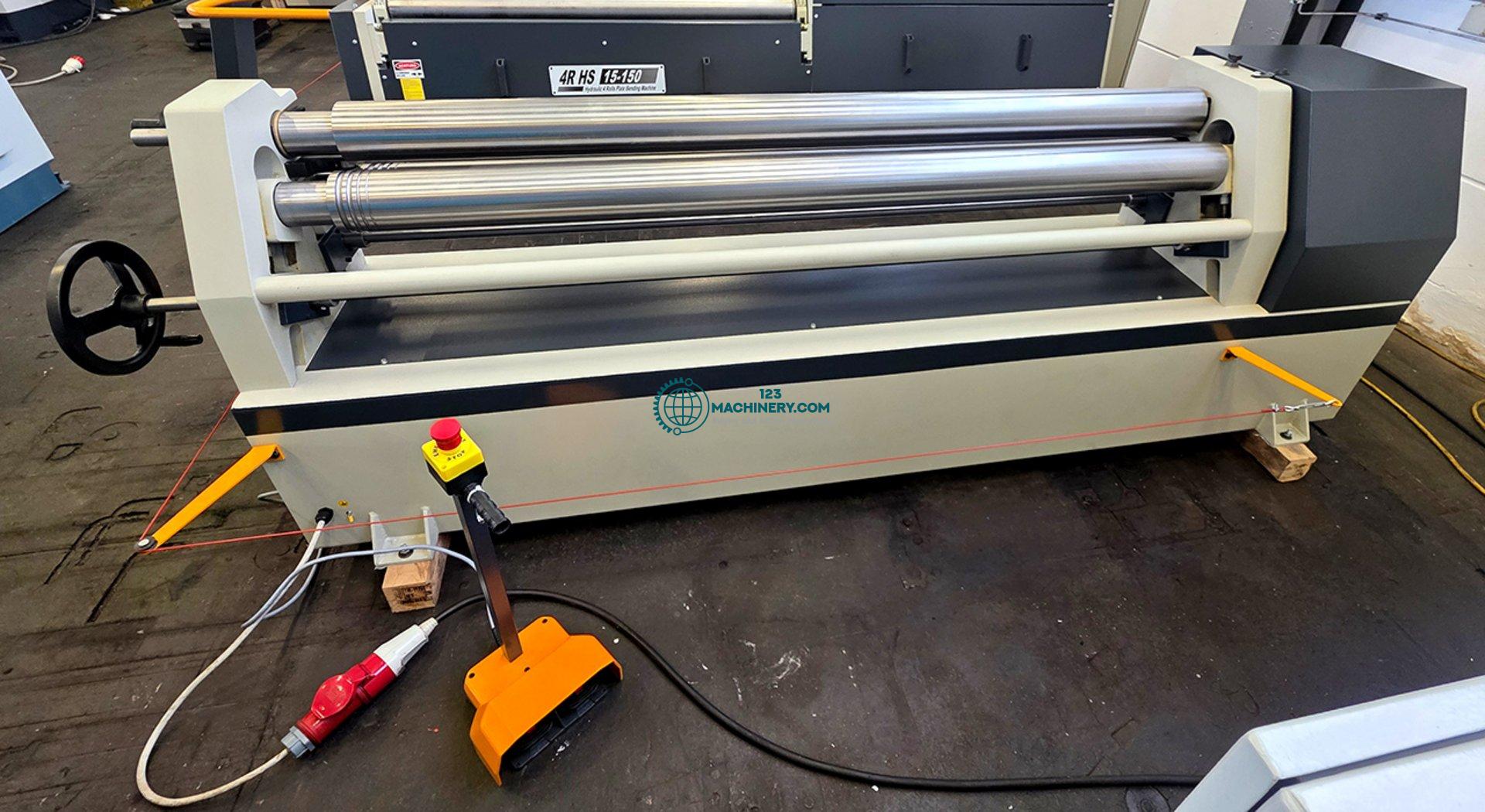 Motorized 3-roll plate bending machine HESSE by ISITAN IRM 2