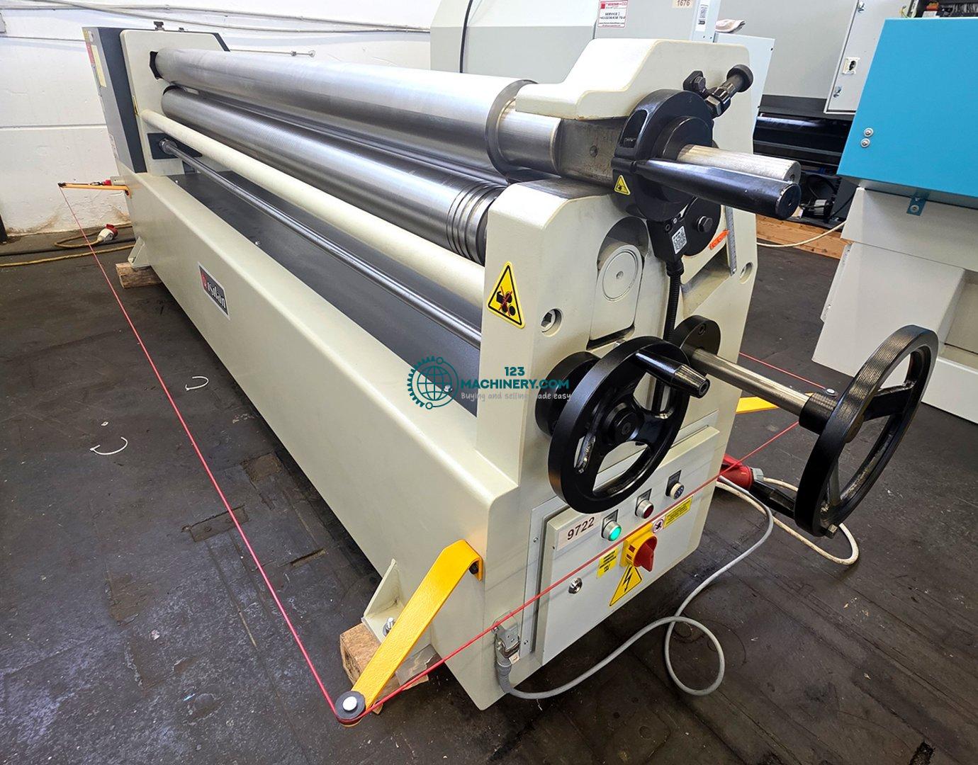 Motorized 3-roll plate bending machine HESSE by ISITAN IRM 2