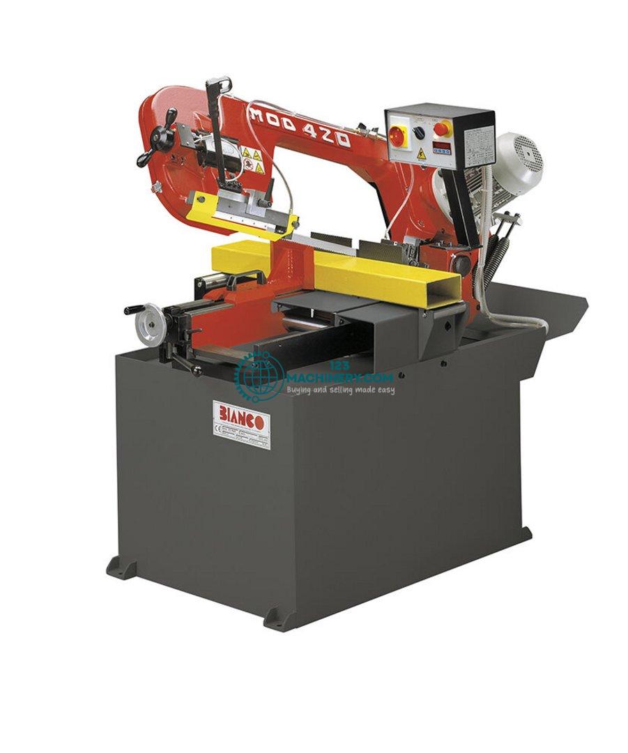 Konventionelle Bandsäge BIANCO 420 M DS MS SA