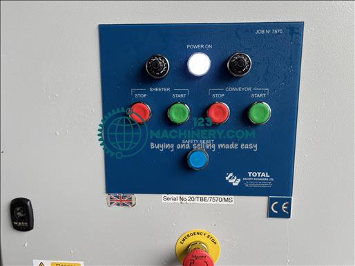 Total Bakery Three roll sheeter