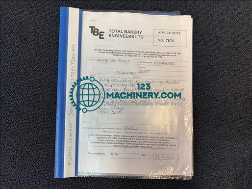 Total Bakery Three roll sheeter