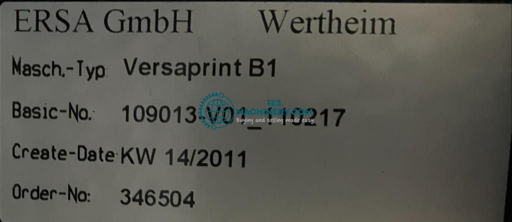 Show advert Sondermaschine