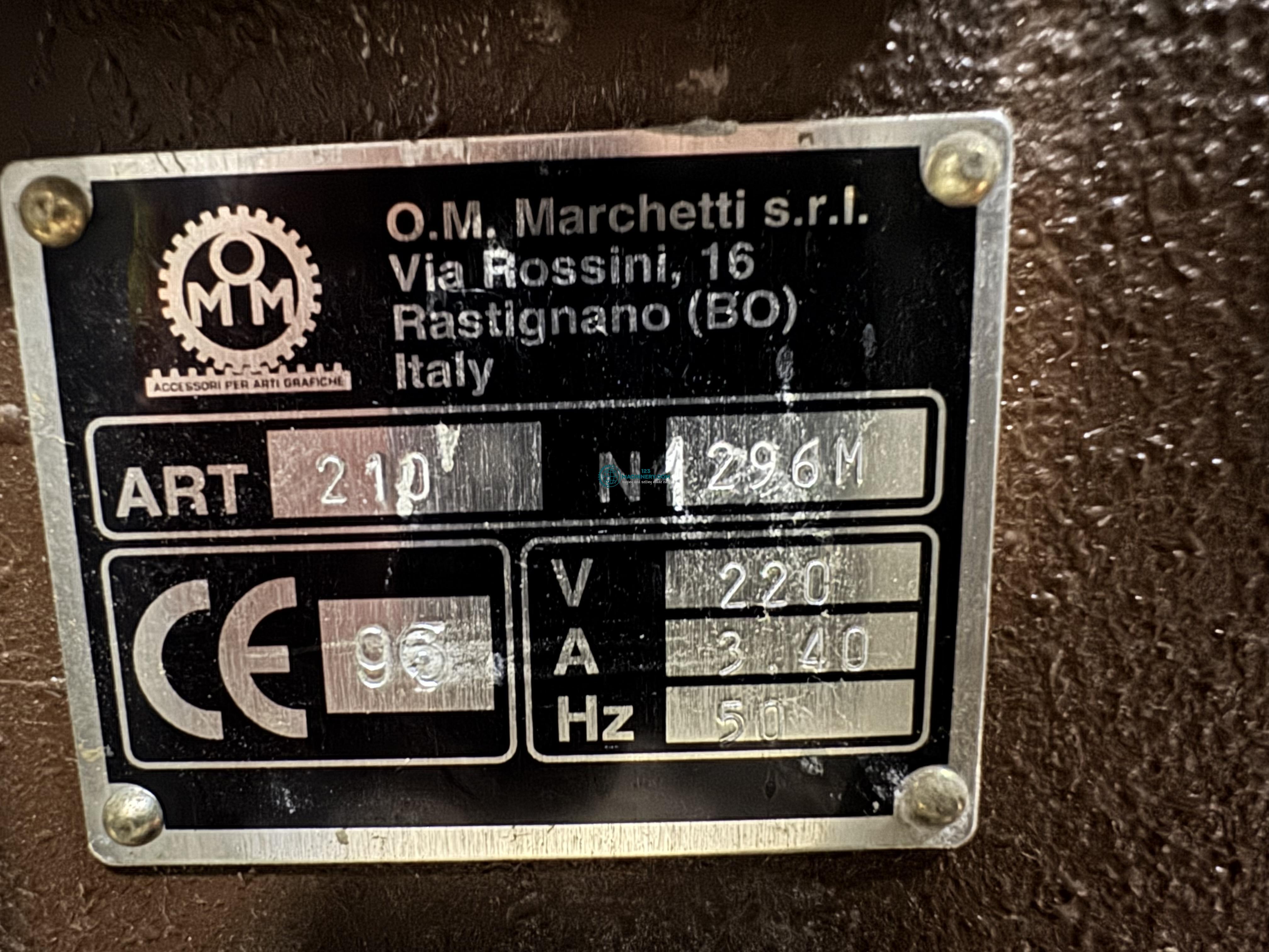 Show advert Creasing machine