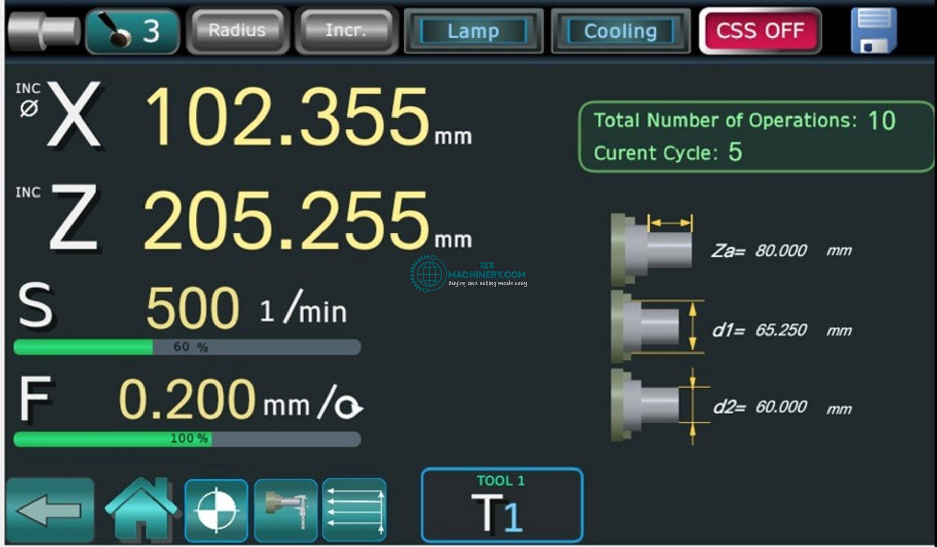 Tokarka rowerowa ZMM LS 600 M