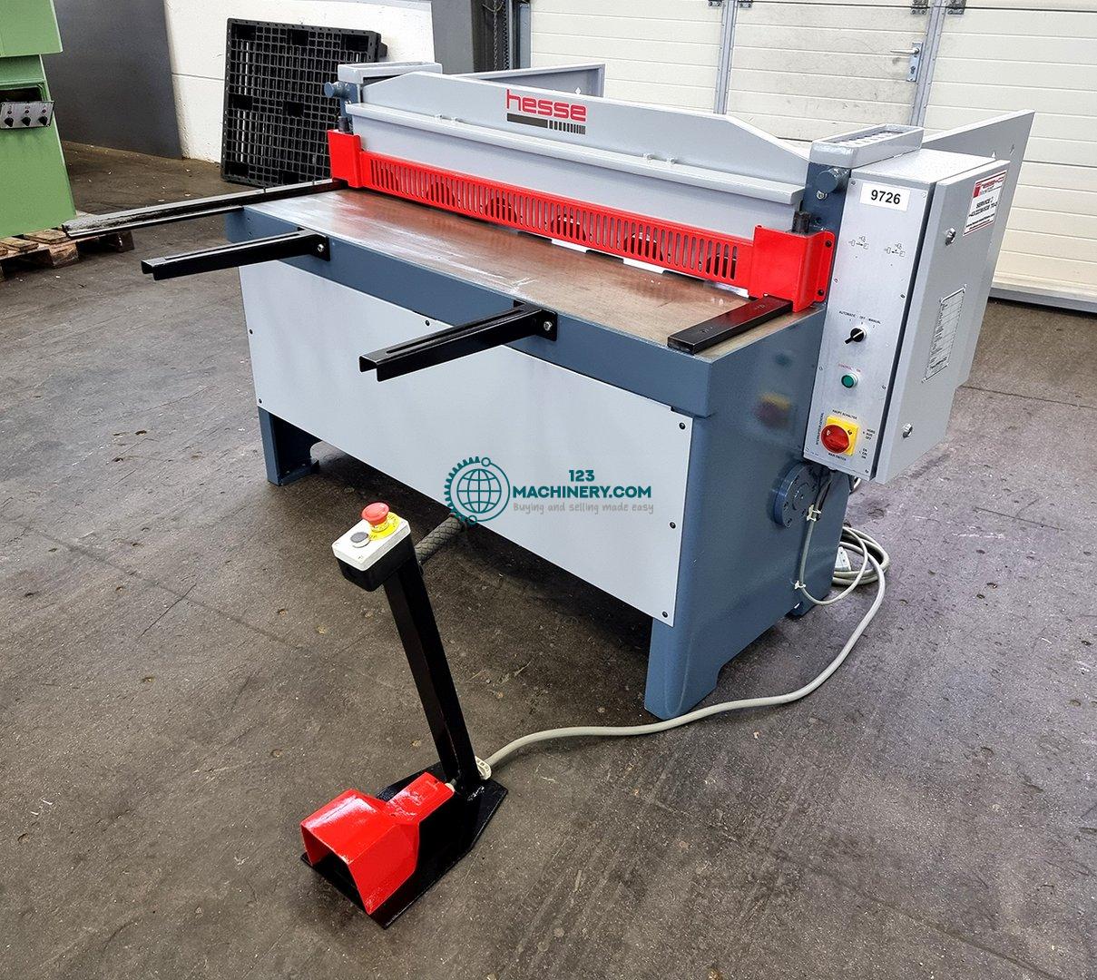 Motorized plate shear HESSE by DURMA RGM 1303