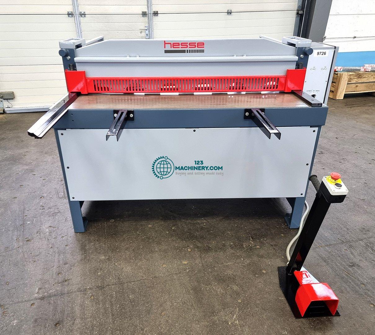 Motorized plate shear HESSE by DURMA RGM 1303