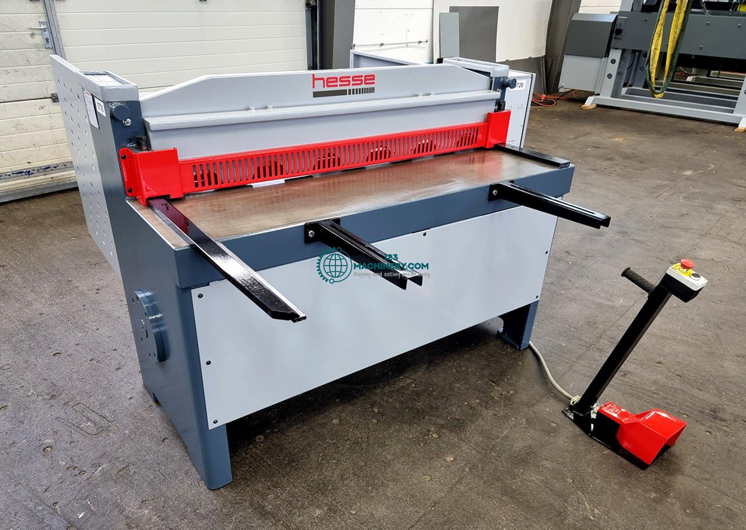 Motorized plate shear HESSE by DURMA RGM 1303