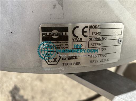 Russell Finex 17240 Vibratory sieve