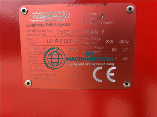 İlanı göster Ferroplan LP14FELT Pallet dispenser