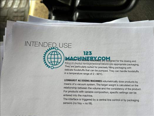 Pokaż ogłoszenie Leonhardt AG2 Twin head dosing machine