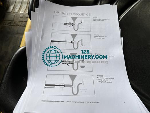 Pokaż ogłoszenie Leonhardt AG2 Twin head dosing machine