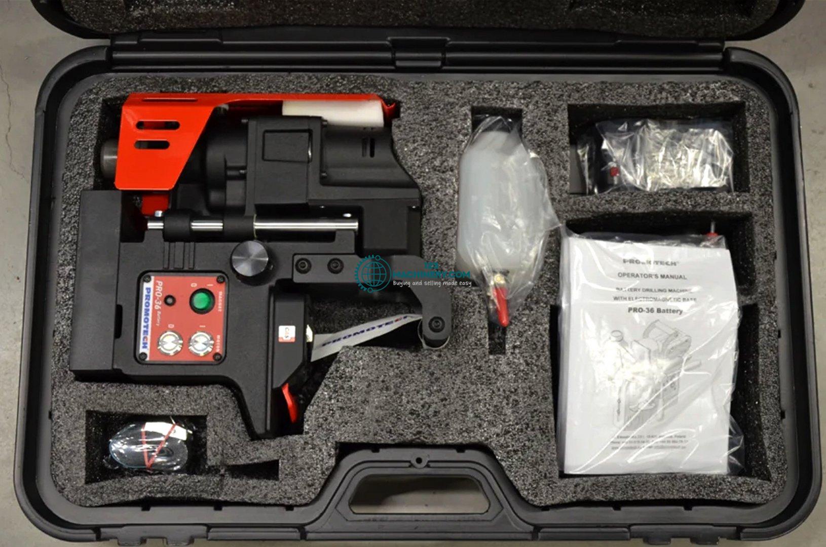 Magnetic drilling machine PROMOTECH PRO-36 Battery