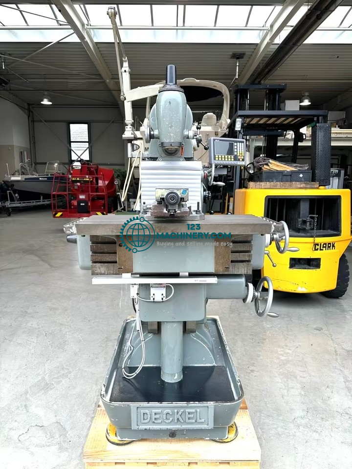 Werkzeugfräsmaschine Deckel FP 2 / 3-Achsdigitalanzeige&quot