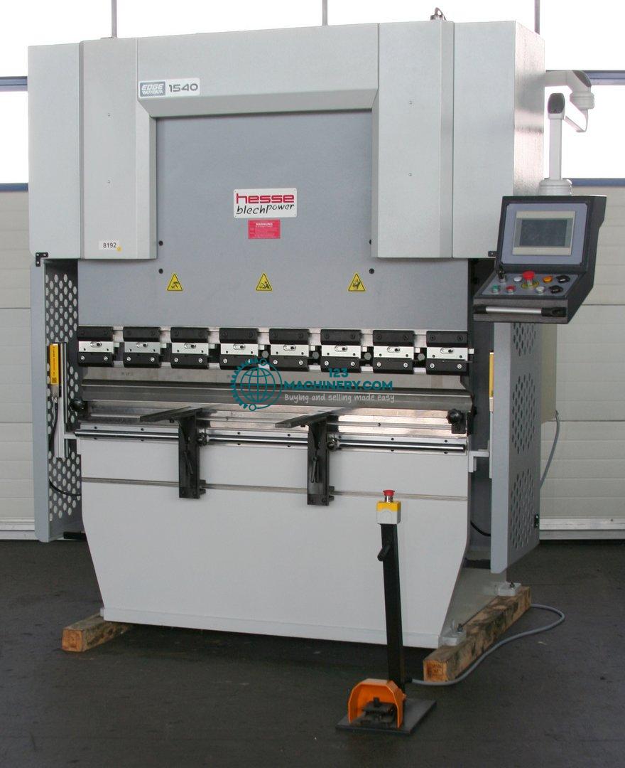 Hydraulic NC press brake HESSE by ISITAN Edgebender 1540