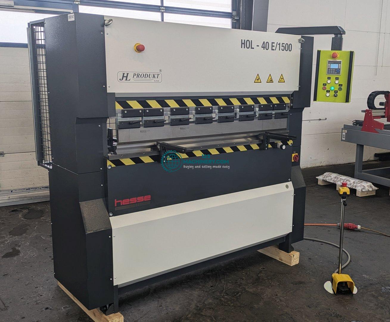 Hydraulic conventional press brake HESSE by JHL HOL-40E 1500