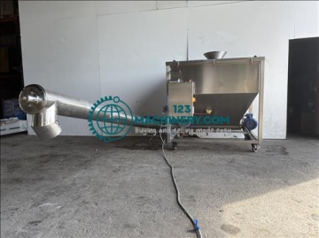 NNP Hopper and elevator screw conveyor