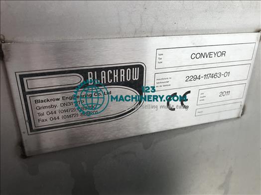 Blackrow Stainless conveyor