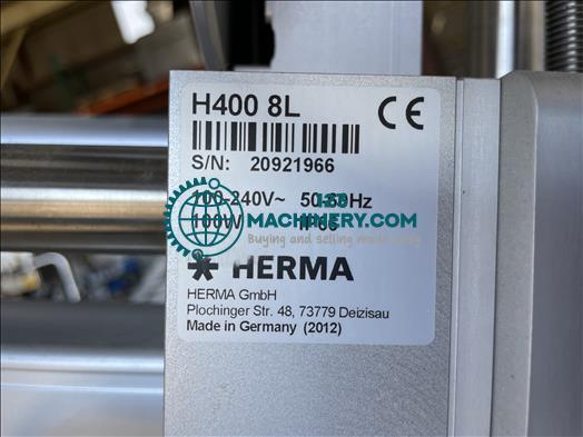 Herma H400 Semi automatic wrap labeller
