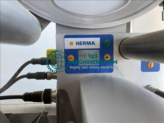 Herma H400 Semi automatic wrap labeller