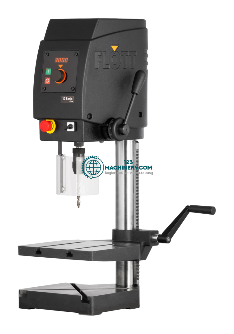 Bench typ drilling machine FLOTT TB 10 Basic Plus with inter