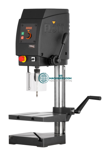 Bench typ drilling machine FLOTT TB 10 Basic Plus with inter