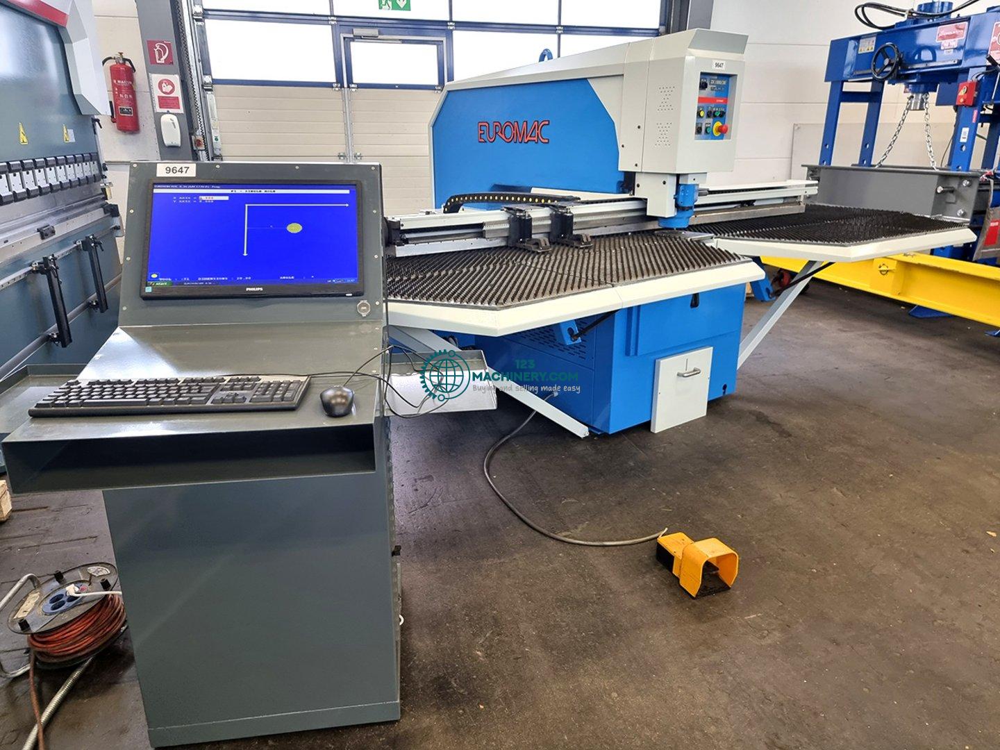 Mostrar anuncio CNC punching and nibbling machine EUROMAC ZX 1000/