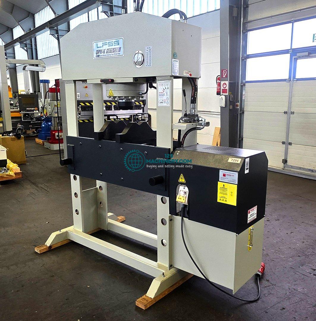 Mostrar anuncio Hydraulic workshop press HESSE by LFSS DPM-K 1070-