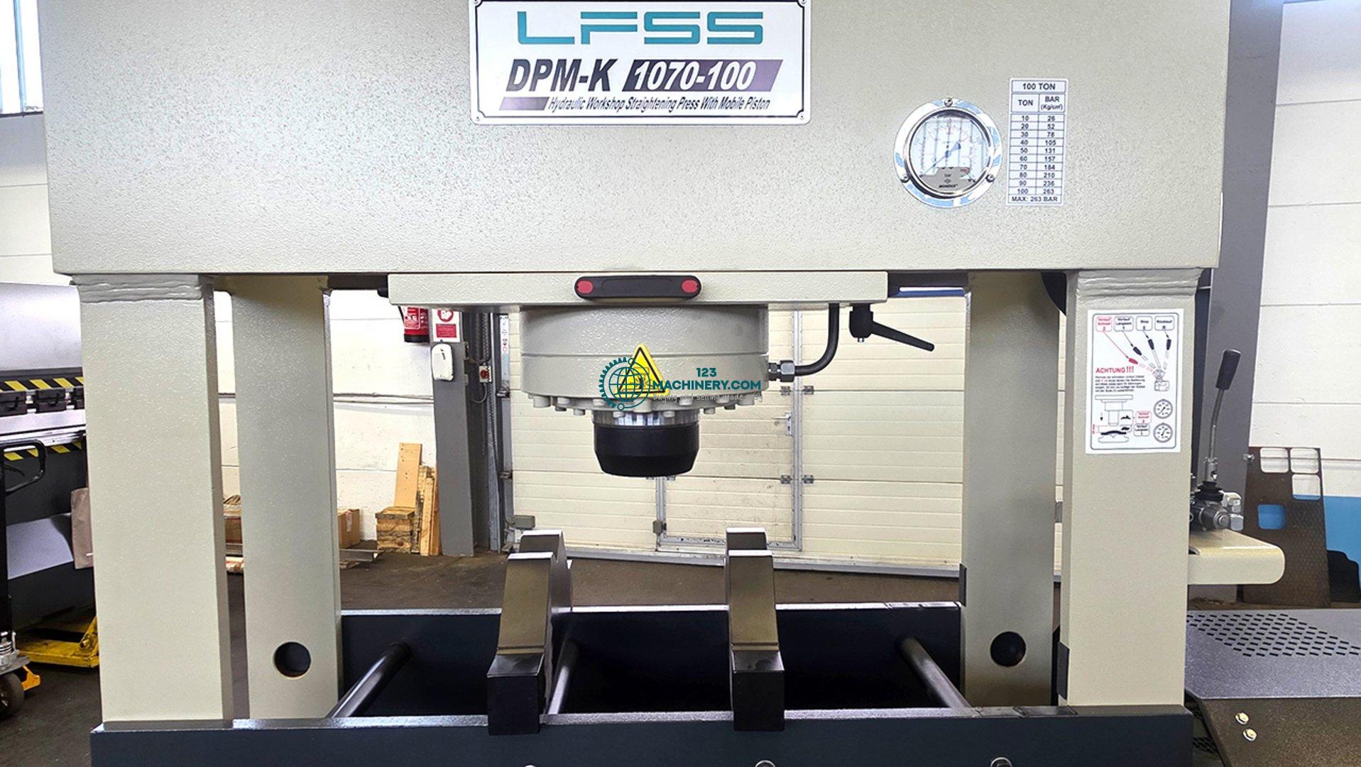 Mostrar anuncio Hydraulic workshop press HESSE by LFSS DPM-K 1070-