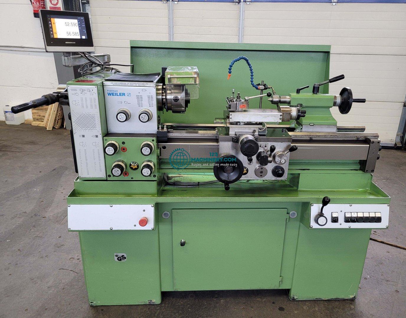 Precision-centre lathe WEILER Praktikant 160 B