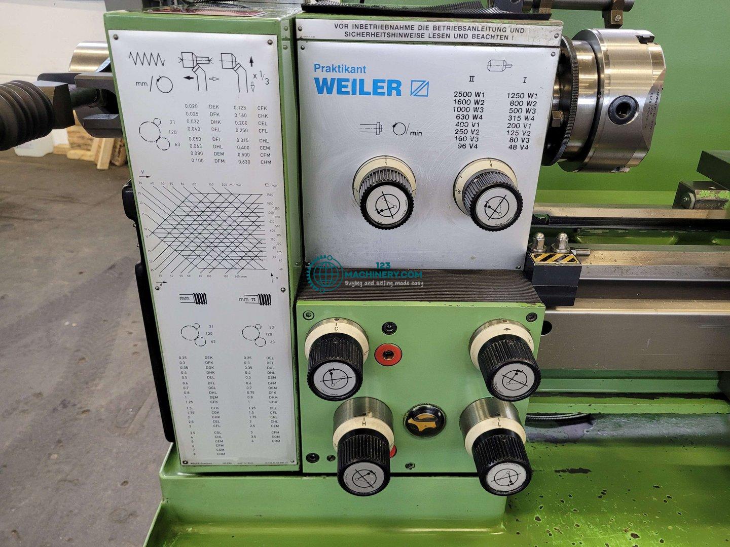 Precision-centre lathe WEILER Praktikant 160 B