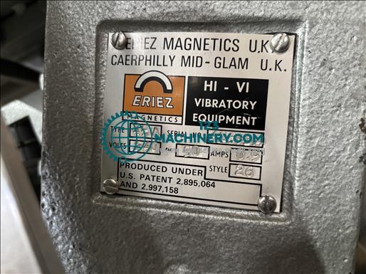 Show advert Eriez 45A Vibratory feed conveyor