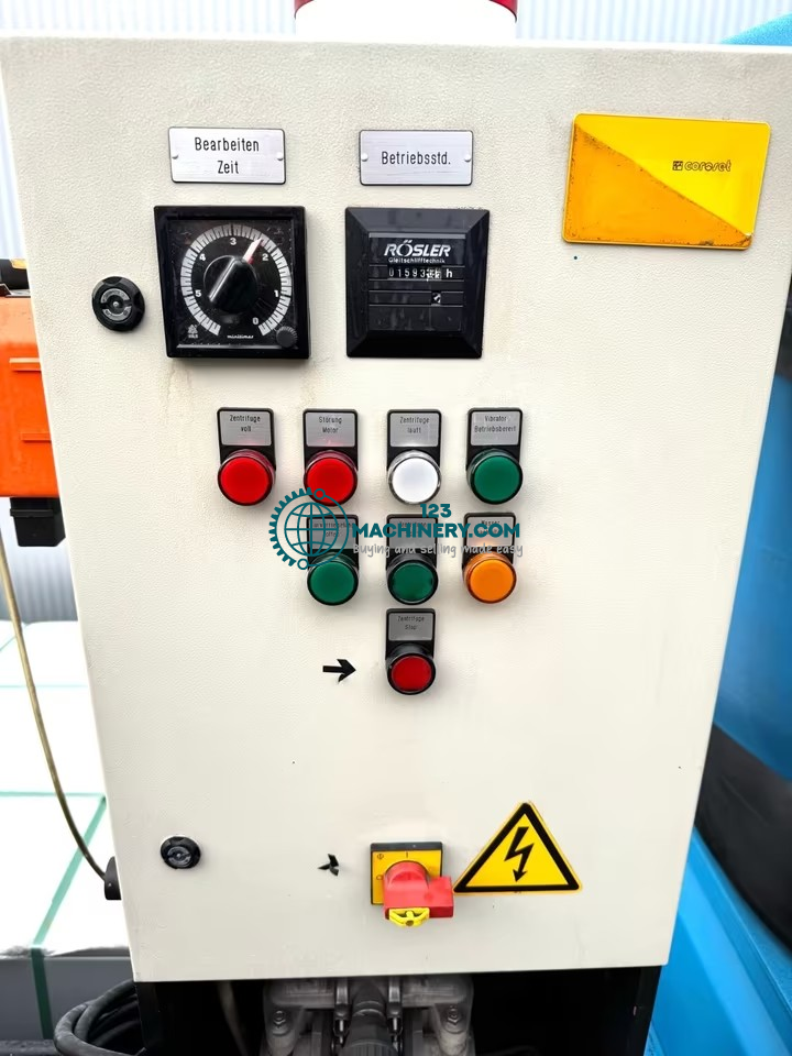 Walther CN - 550 -PN Gleitschleifanlage u. Rösler Z300 Turbo