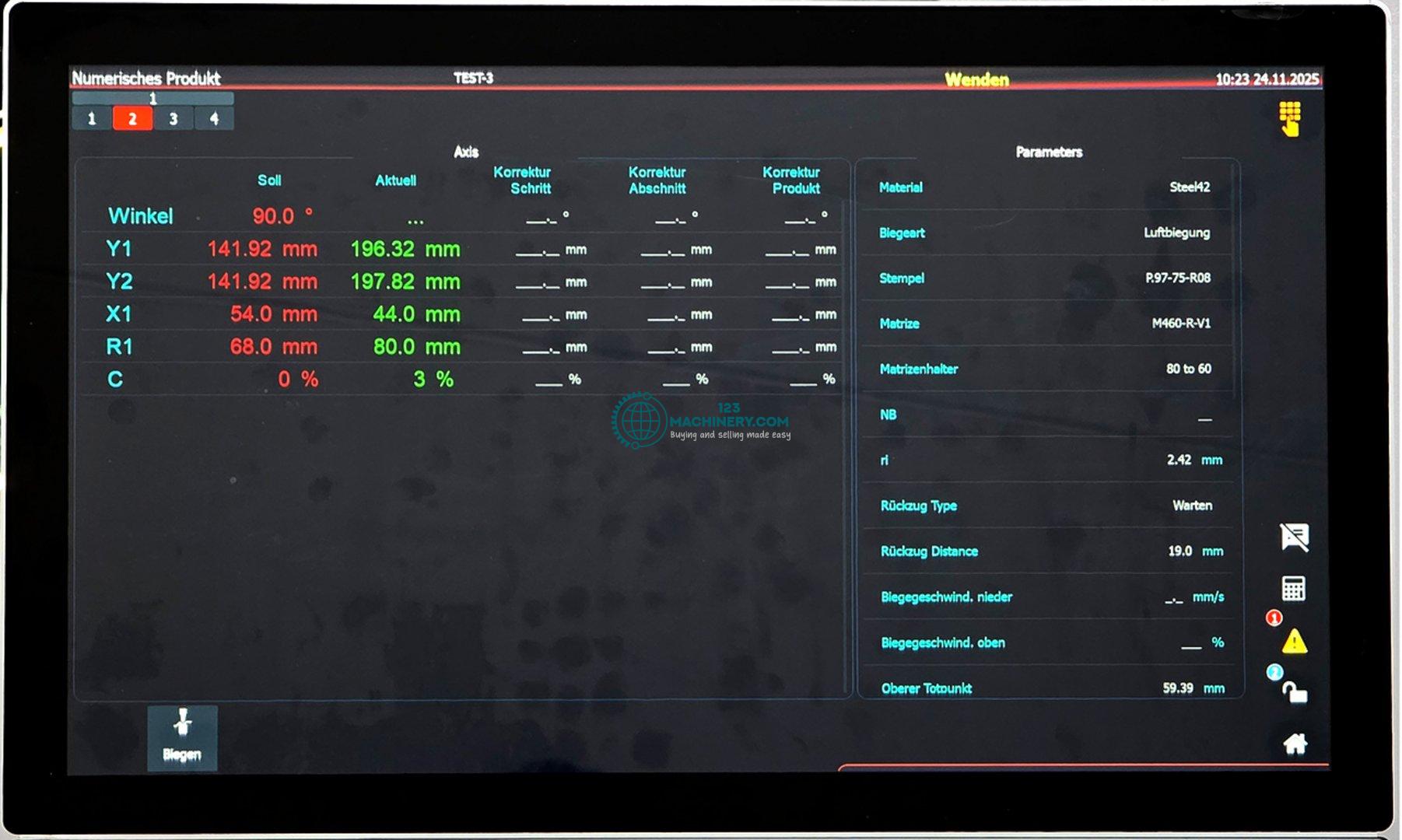 Hydraulic CNC press brake HESSE by DURMA AD-S 30135