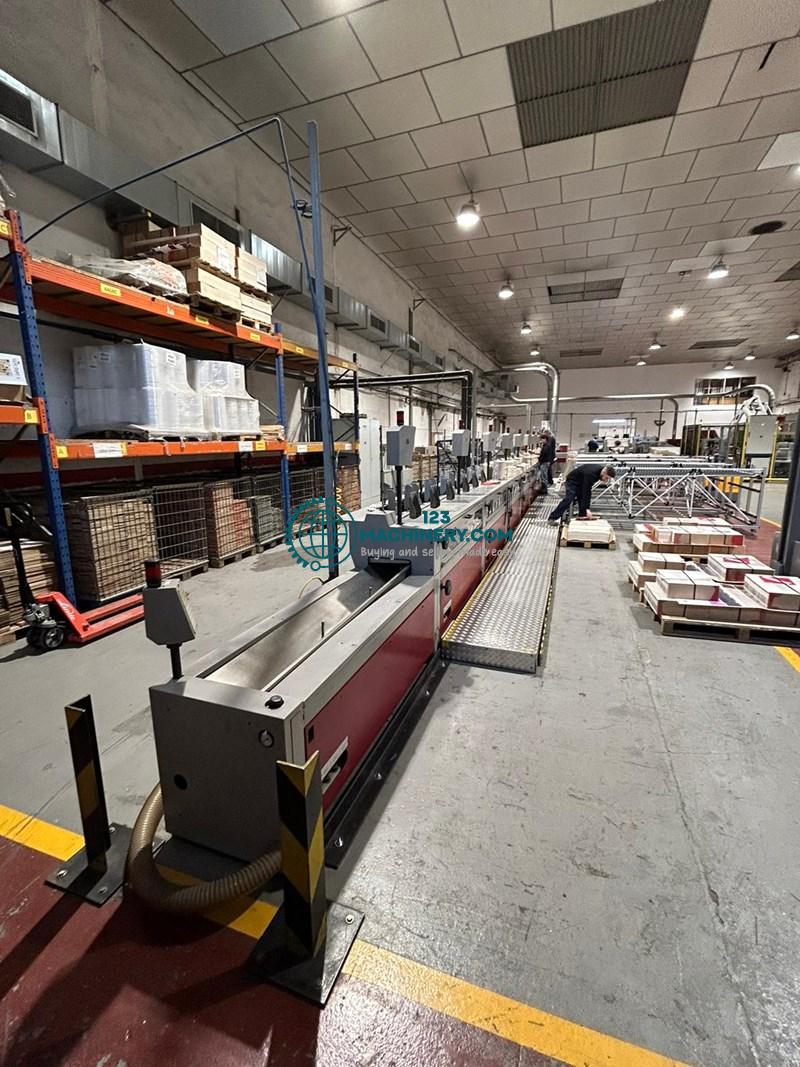 Müller Martini perfect binding line Acoro A7