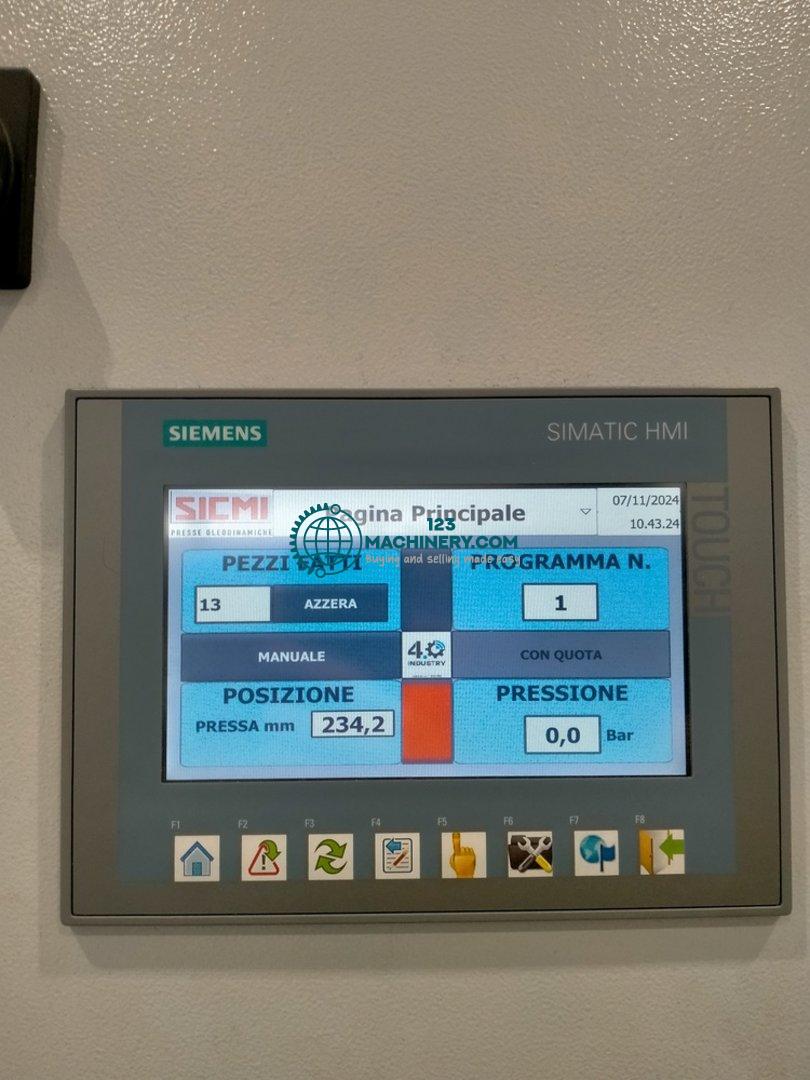 Hydraulic workshop press SICMI PMM 150 MD