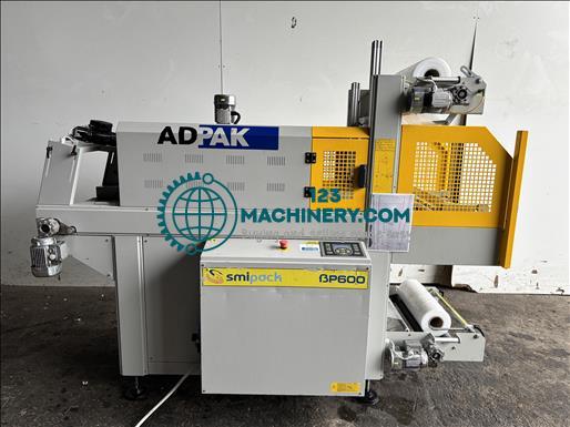 Show advert SMIPack BP600 Monoblock semi auto shrink wrapper with sealin