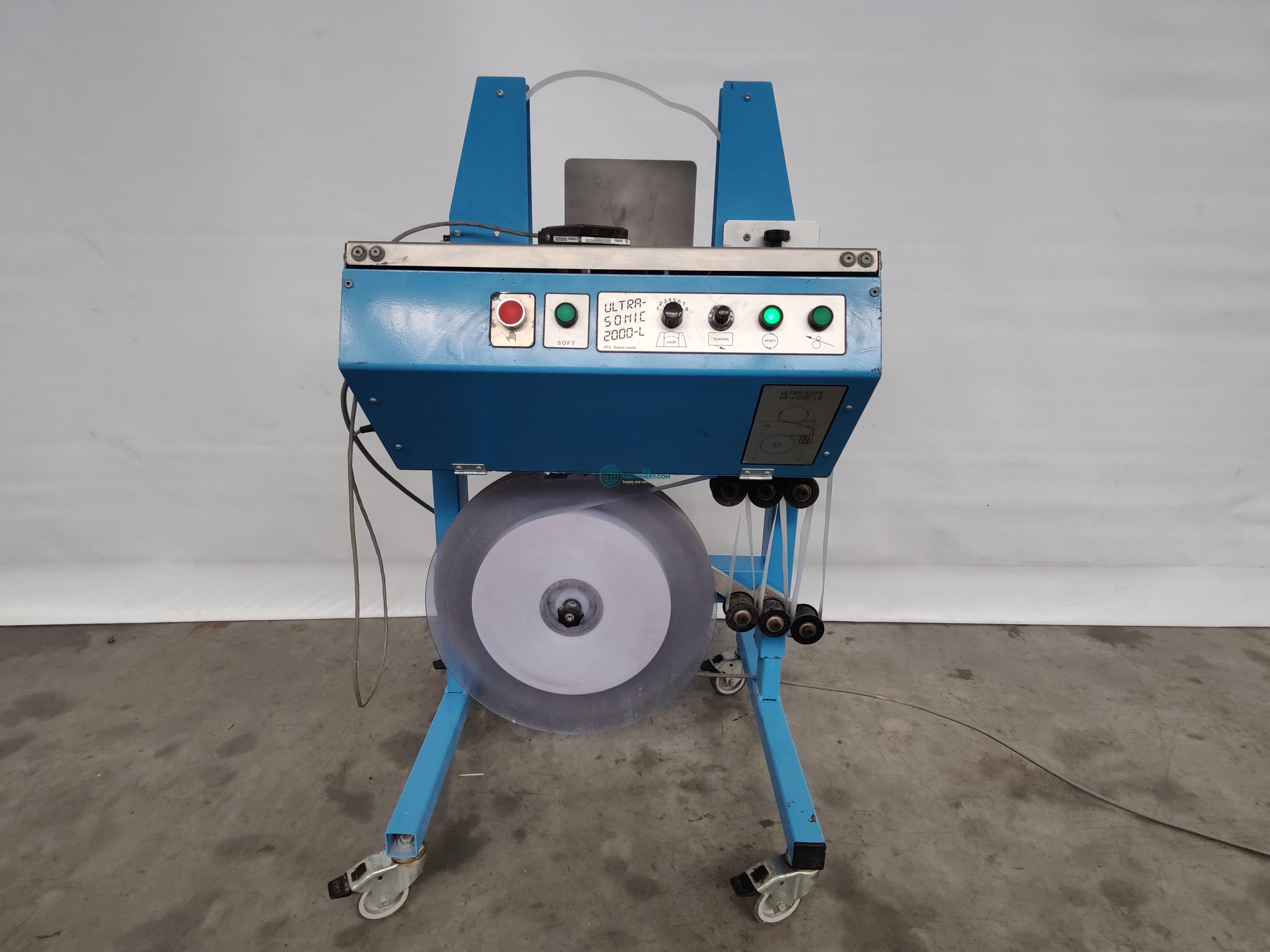 Show advert Banding machine
