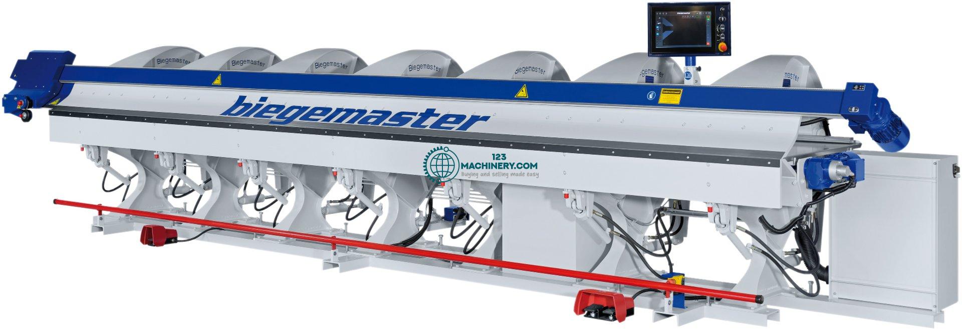 Hydraulic long folding machine BIEGEMASTER DURA 6.