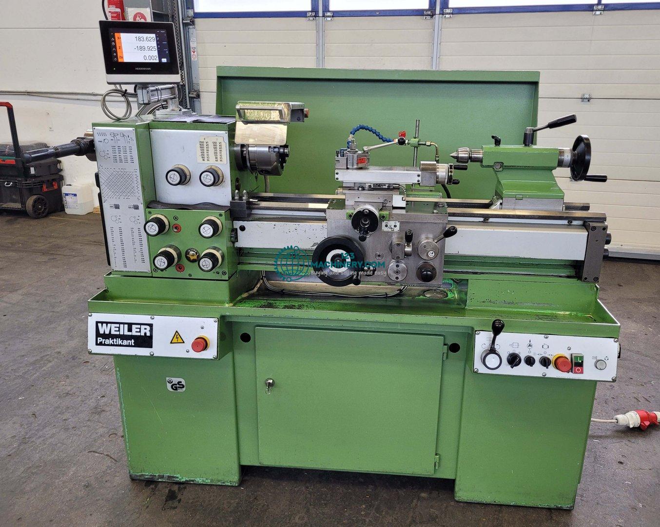 Precision-centre lathe WEILER Praktikant 160