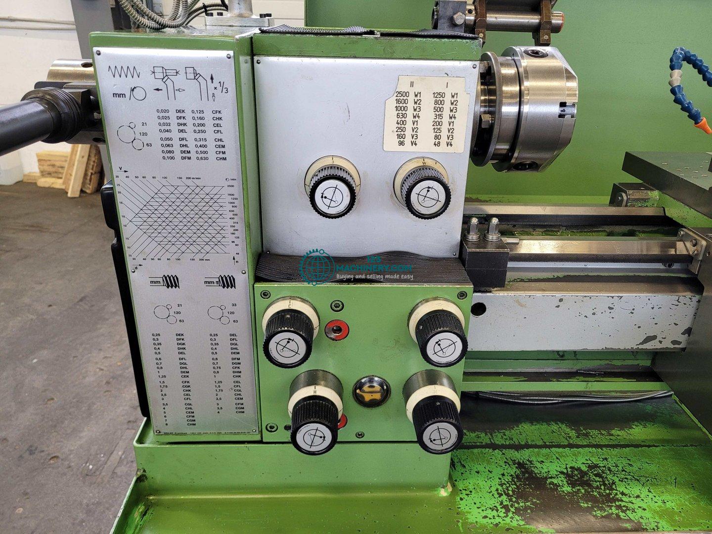 Precision-centre lathe WEILER Praktikant 160